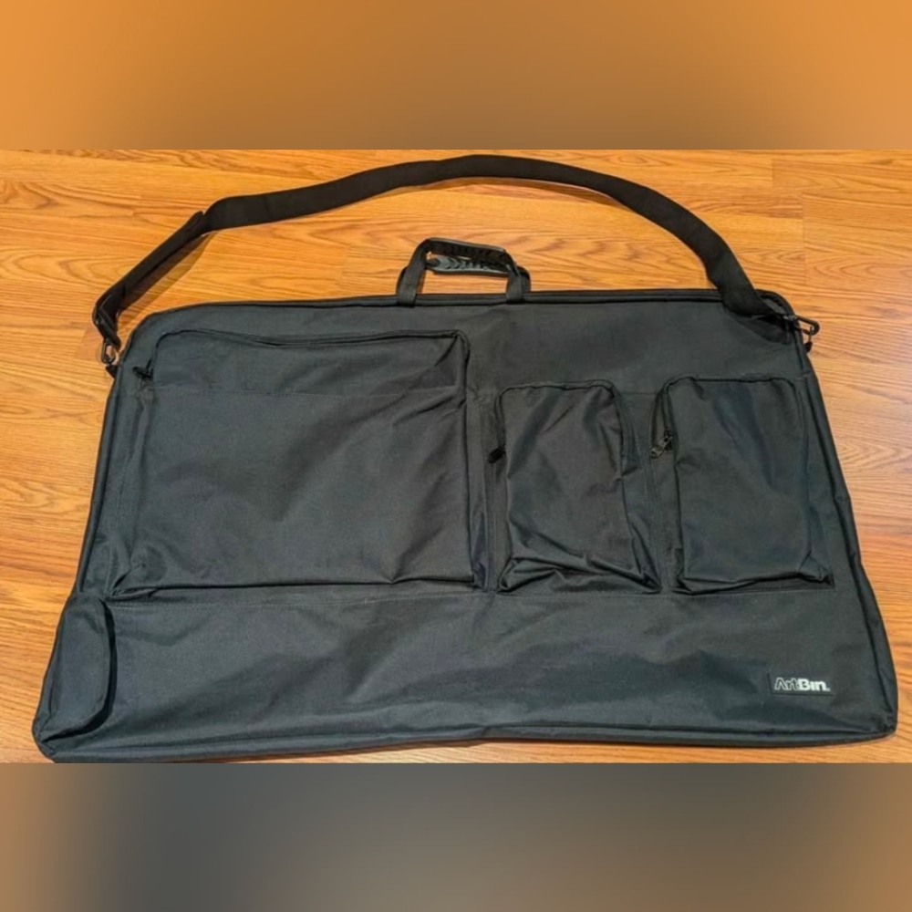 ArtBin Black Tote Folio 24" x 36" Like New!